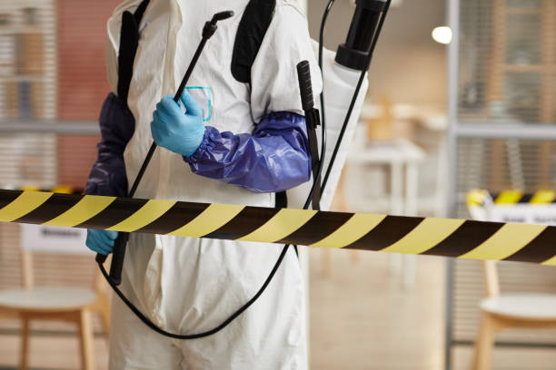Professional Blood Cleanup technician working in Snyder, TX